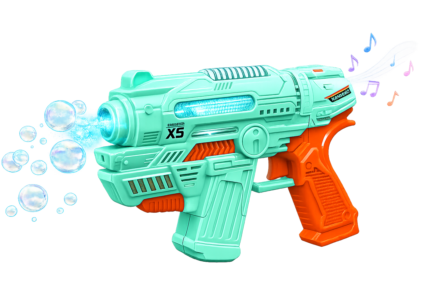 Bubble Gun with Sound and Light for Kids