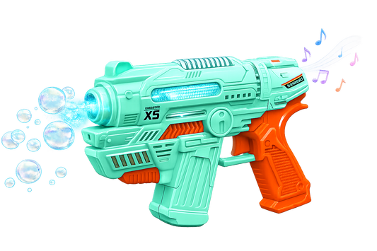 Bubble Gun with Sound and Light for Kids