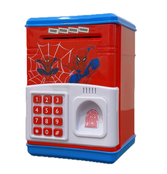 Spiderman Money Safe | Fingerprint & Password Lock