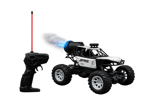 Rock Crawler RC Monster Truck | 4x4 with Lightning Spray Effect