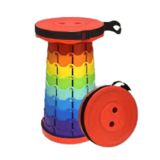 Telescopic Stool Retractable Round Folding