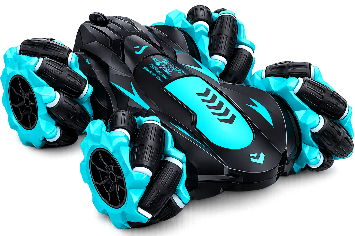 2.4GHz RC Double Sided Stunt Car with 360 Spin and LED Lights