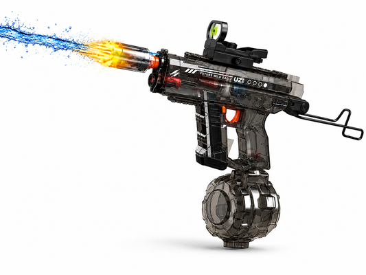 Premium Electric UZI Water Gun with 800ML Tank