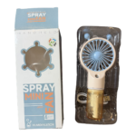 Portable Mist Spray Fan with 4 Speed Settings - Image 2
