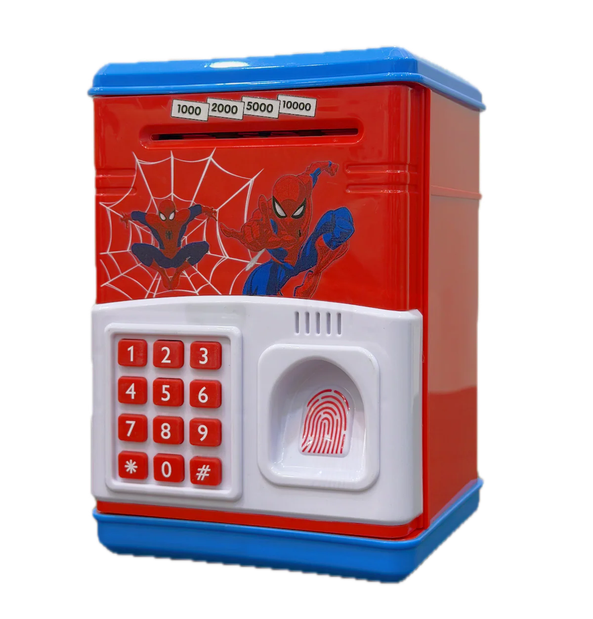 IMG_0049_1_copy Spiderman Money Safe | Fingerprint & Password Lock - Image 1