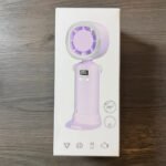 Portable Mini Fan with Digital Display, Rechargeable Handheld Fan - Image 3