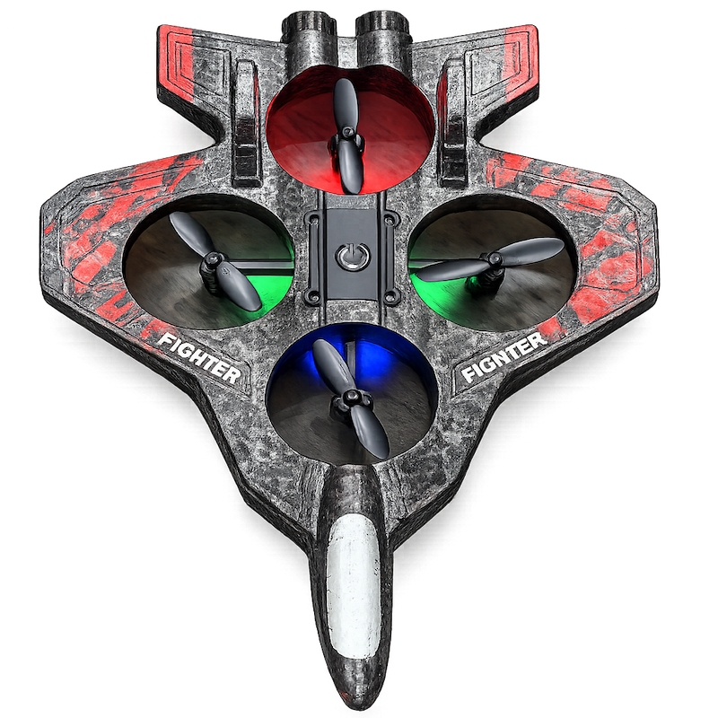 RC fighter slide