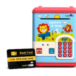 Happy Time Money Safe with Face, Card and Password Unlock